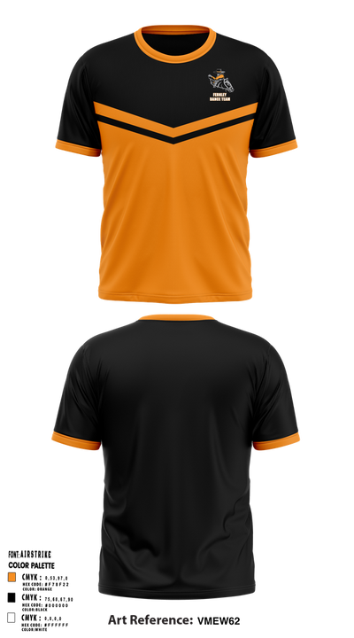 Fernley Dance Team 24603196 Short Sleeve Performance Shirt - 1