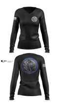 OAG-DT 74111085 Women's Long Sleeve V-neck Shirt - 24