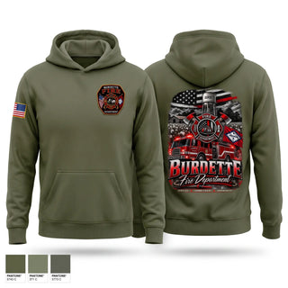 Hoodie, Burdette Fire Department, Fire Department, Teamtime, Team time, sublimation, custom sports apparel, team uniforms, spirit wear, spiritwear, sports uniforms, custom shirts, team store, custom team store, fundraiser sports, apparel fundraiser