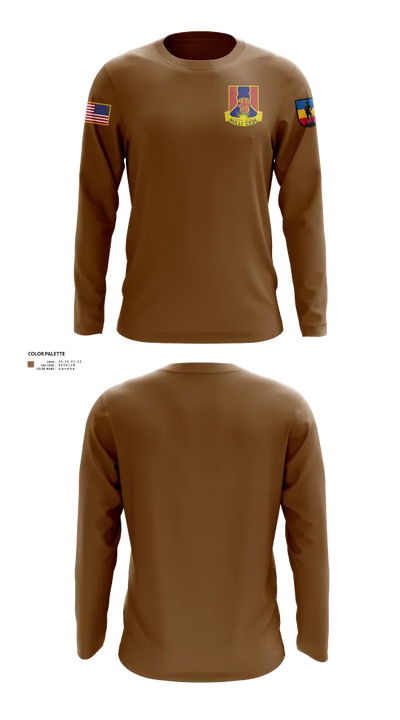 1-249th Infantry Training Battalion 76844743 Long Sleeve Performance Shirt 22