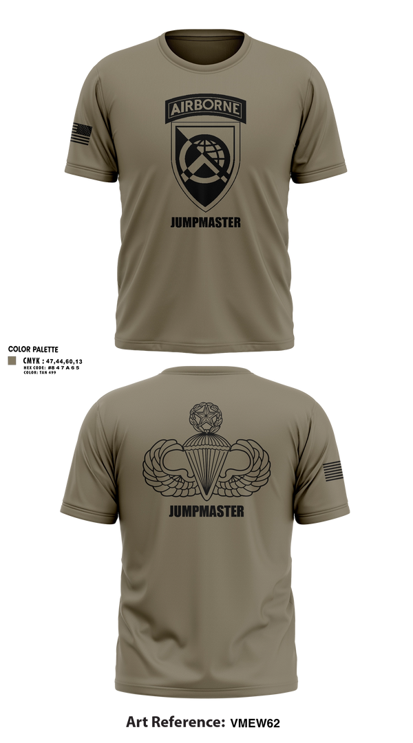 Old School Cotton Feel Shirt, 360 CA BDE (Airborne), Army, Teamtime, Team time, sublimation, custom sports apparel, team uniforms, spirit wear, spiritwear, sports uniforms, custom shirts, team store, custom team store, fundraiser sports, apparel fundraiser