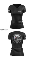 D3 Violent Crimes Reduction Team 16983979 Women's Short Sleeve V-neck Shirt - 1