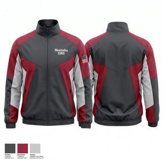 Windbreaker, Neshoba EMS, EMS/EMT, Teamtime, Team time, sublimation, custom sports apparel, team uniforms, spirit wear, spiritwear, sports uniforms, custom shirts, team store, custom team store, fundraiser sports, apparel fundraiser