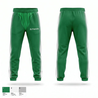 Sweatpants, St.Patrick’s, Men's Basketball, Teamtime, Team time, sublimation, custom sports apparel, team uniforms, spirit wear, spiritwear, sports uniforms, custom shirts, team store, custom team store, fundraiser sports, apparel fundraiser