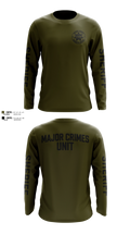 Shasta County Major Crimes Unit Long Sleeve Performance Shirt - 14
