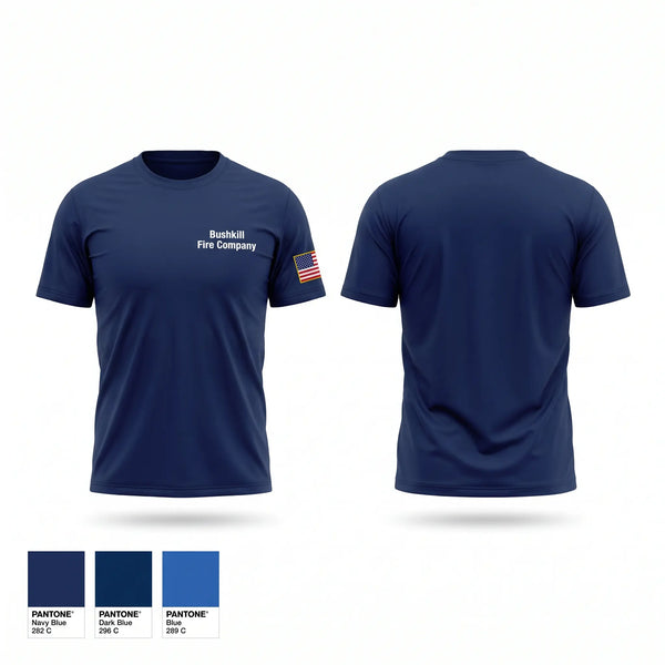 Short Sleeve Performance Shirt, Bushkill Fire Company, Fire Department, Teamtime, Team time, sublimation, custom sports apparel, team uniforms, spirit wear, spiritwear, sports uniforms, custom shirts, team store, custom team store, fundraiser sports, apparel fundraiser