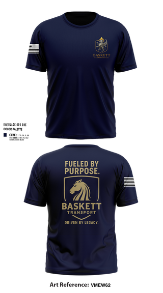 Short Sleeve Performance Shirt, Baskett Transport LLC, , Teamtime, Team time, sublimation, custom sports apparel, team uniforms, spirit wear, spiritwear, sports uniforms, custom shirts, team store, custom team store, fundraiser sports, apparel fundraiser