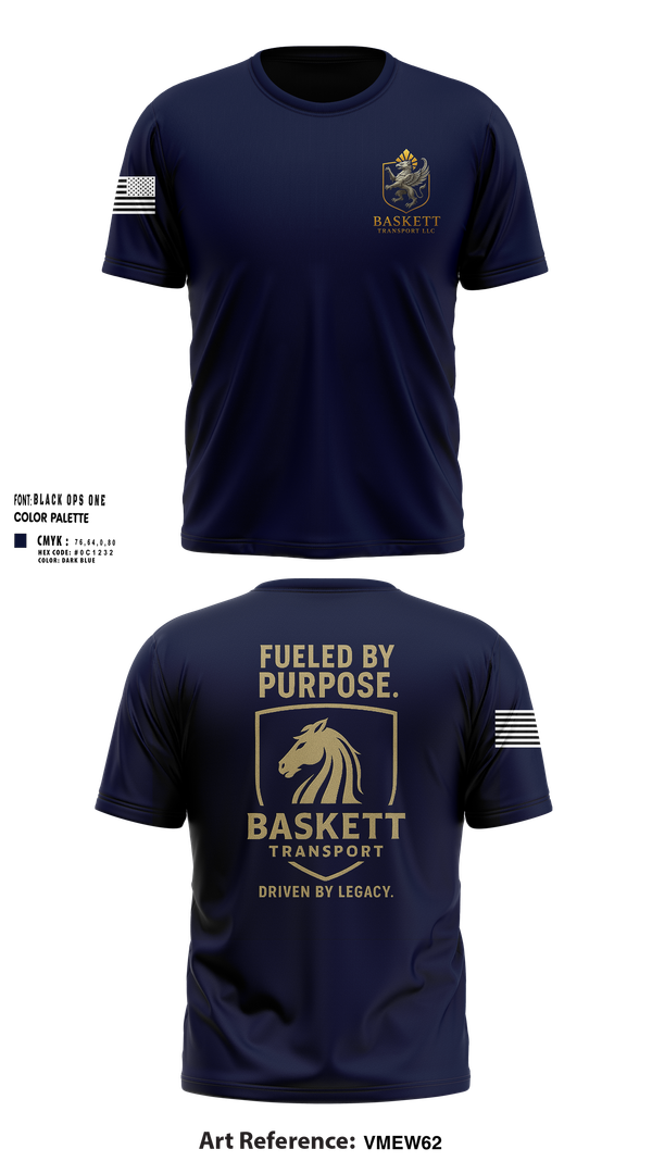 Short Sleeve Performance Shirt, Baskett Transport LLC, , Teamtime, Team time, sublimation, custom sports apparel, team uniforms, spirit wear, spiritwear, sports uniforms, custom shirts, team store, custom team store, fundraiser sports, apparel fundraiser