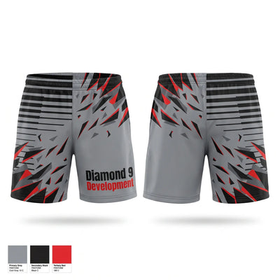Diamond 9 Development Athletic Shorts With Pockets - 1
