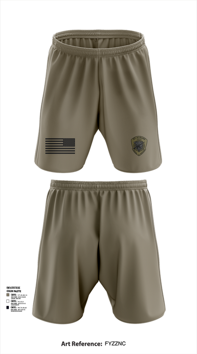 St Albans Police Special Response Team 18297149 Athletic Shorts With Pockets - 1