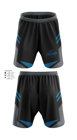 Athletic Shorts With Pockets, CRASHOUTS, Baseball, Teamtime, Team time, sublimation, custom sports apparel, team uniforms, spirit wear, spiritwear, sports uniforms, custom shirts, team store, custom team store, fundraiser sports, apparel fundraiser