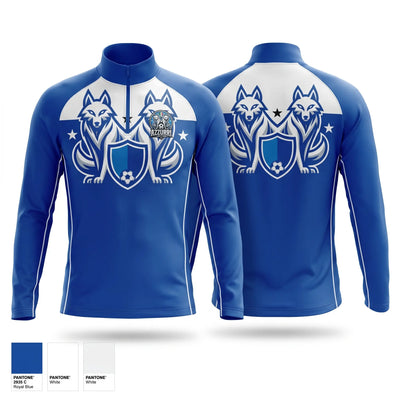 AZZURRI UNITED Quarter Zip Jacket - 1