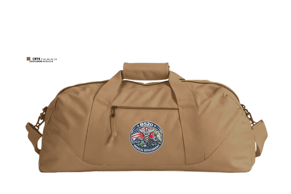 Duffle Bag, 852D Medical Detachment, Army, Teamtime, Team time, sublimation, custom sports apparel, team uniforms, spirit wear, spiritwear, sports uniforms, custom shirts, team store, custom team store, fundraiser sports, apparel fundraiser