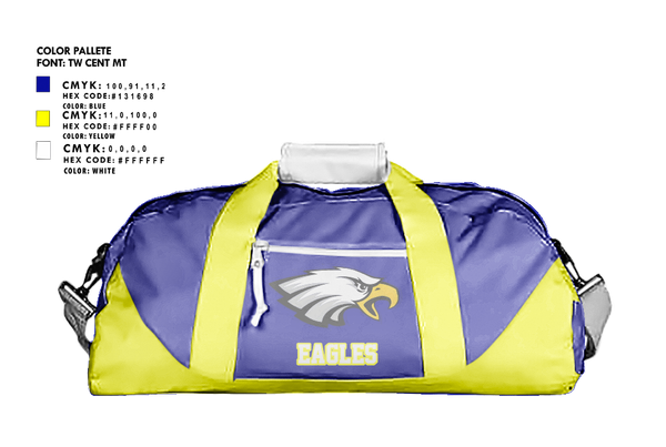 Duffle Bag, Eagles, , Teamtime, Team time, sublimation, custom sports apparel, team uniforms, spirit wear, spiritwear, sports uniforms, custom shirts, team store, custom team store, fundraiser sports, apparel fundraiser