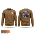 852D Medical Detachment 79278691 Crew Neck Sweatshirt - 1