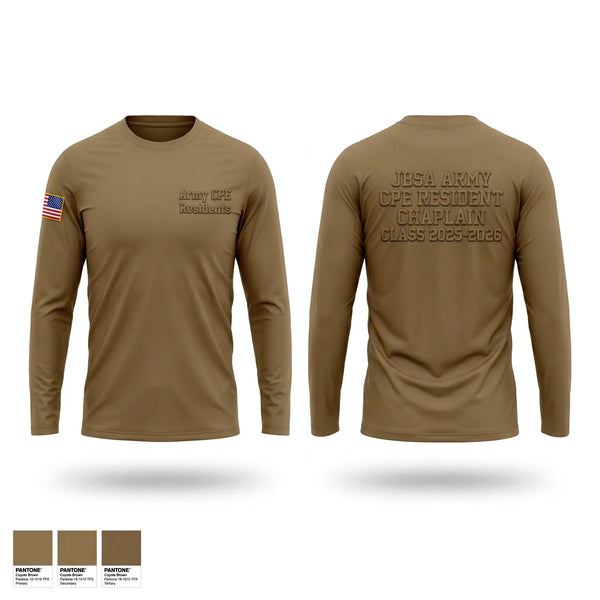 Long Sleeve Performance Shirt, Army CPE Residents, Army, Teamtime, Team time, sublimation, custom sports apparel, team uniforms, spirit wear, spiritwear, sports uniforms, custom shirts, team store, custom team store, fundraiser sports, apparel fundraiser