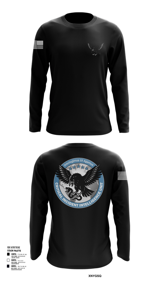 Long Sleeve Performance Shirt, Critical Incident Intelligence Unit, , Teamtime, Team time, sublimation, custom sports apparel, team uniforms, spirit wear, spiritwear, sports uniforms, custom shirts, team store, custom team store, fundraiser sports, apparel fundraiser
