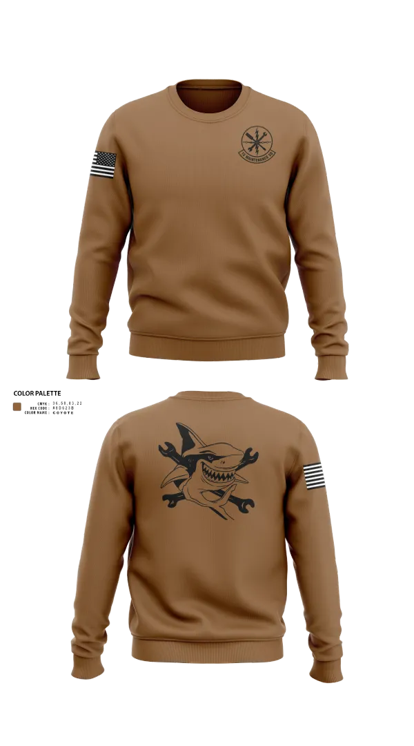 Crew Neck Sweatshirt, 15 Maintenance Squadron, Air Force, Teamtime, Team time, sublimation, custom sports apparel, team uniforms, spirit wear, spiritwear, sports uniforms, custom shirts, team store, custom team store, fundraiser sports, apparel fundraiser