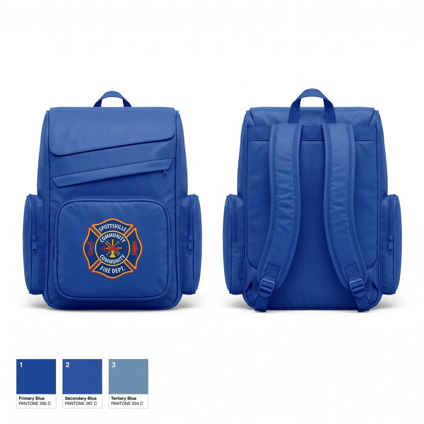 Gear Bag, Spottsville Community Fire Department, Fire Department, Teamtime, Team time, sublimation, custom sports apparel, team uniforms, spirit wear, spiritwear, sports uniforms, custom shirts, team store, custom team store, fundraiser sports, apparel fundraiser