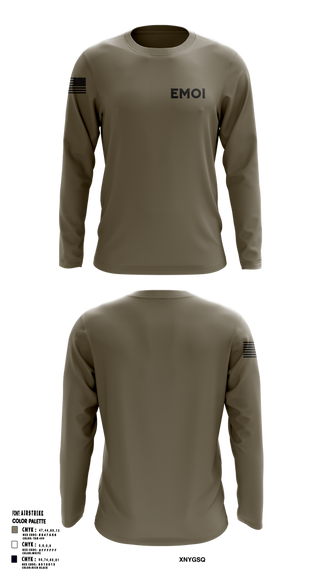Long Sleeve Performance Shirt, EM01, Navy, Teamtime, Team time, sublimation, custom sports apparel, team uniforms, spirit wear, spiritwear, sports uniforms, custom shirts, team store, custom team store, fundraiser sports, apparel fundraiser