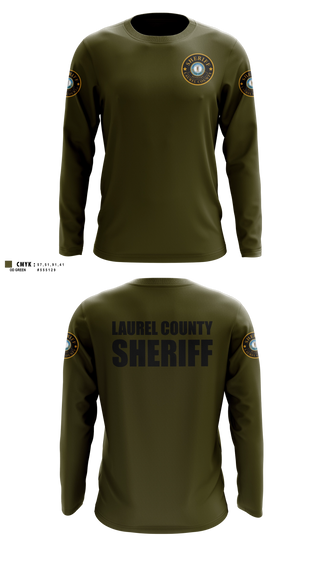 Long Sleeve Performance Shirt, Laurel county sheriffs, Police, Teamtime, Team time, sublimation, custom sports apparel, team uniforms, spirit wear, spiritwear, sports uniforms, custom shirts, team store, custom team store, fundraiser sports, apparel fundraiser