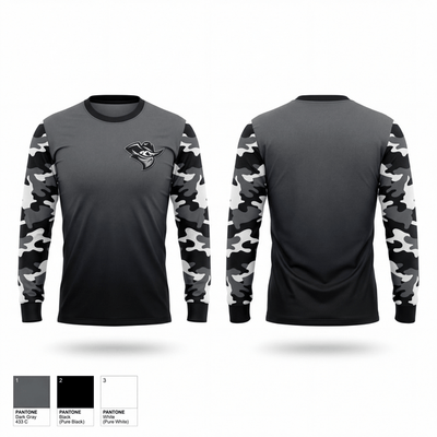 Houston Outlaws 62598113 Long Sleeve Performance Shirt 1