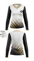 Los Angeles Soccer Club 64237335 Women's Long Sleeve V-neck Shirt - 1