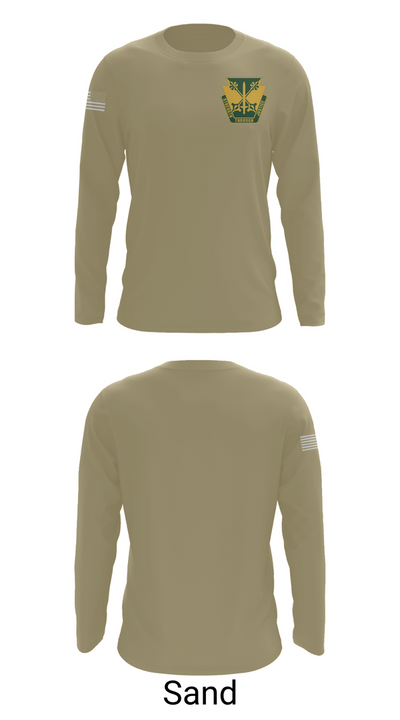 165th MP Battalion 62240089 Long Sleeve Performance Shirt 82