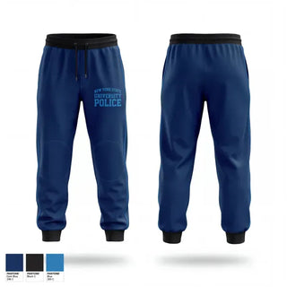 Sweatpants, New York State University Police, Police, Teamtime, Team time, sublimation, custom sports apparel, team uniforms, spirit wear, spiritwear, sports uniforms, custom shirts, team store, custom team store, fundraiser sports, apparel fundraiser