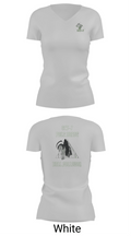 ECT-7, 11 CYBN 24379715 Women's Short Sleeve V-neck Shirt - 12