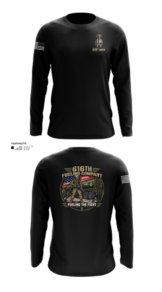 Long Sleeve Performance Shirt, 616th QM CO, Army, Teamtime, Team time, sublimation, custom sports apparel, team uniforms, spirit wear, spiritwear, sports uniforms, custom shirts, team store, custom team store, fundraiser sports, apparel fundraiser