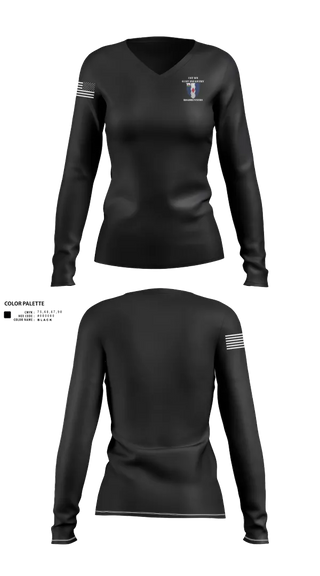 Womens Long Sleeve Vneck Shirt, 1-61 IN BN FSPC, , Teamtime, Team time, sublimation, custom sports apparel, team uniforms, spirit wear, spiritwear, sports uniforms, custom shirts, team store, custom team store, fundraiser sports, apparel fundraiser