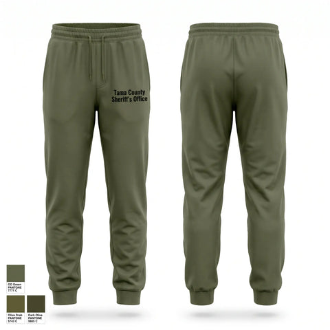 Sweatpants, Tama County Sheriff’s Office, Police, Teamtime, Team time, sublimation, custom sports apparel, team uniforms, spirit wear, spiritwear, sports uniforms, custom shirts, team store, custom team store, fundraiser sports, apparel fundraiser