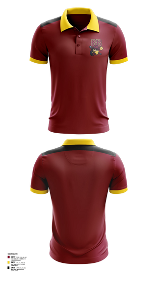 Short Sleeve Performance Polo, Barren Bandits, Softball, Teamtime, Team time, sublimation, custom sports apparel, team uniforms, spirit wear, spiritwear, sports uniforms, custom shirts, team store, custom team store, fundraiser sports, apparel fundraiser