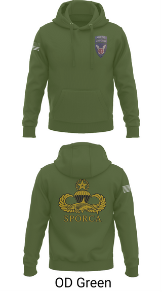 Hoodie, HHC, 725th BSB, 2/11 ABN, , Teamtime, Team time, sublimation, custom sports apparel, team uniforms, spirit wear, spiritwear, sports uniforms, custom shirts, team store, custom team store, fundraiser sports, apparel fundraiser