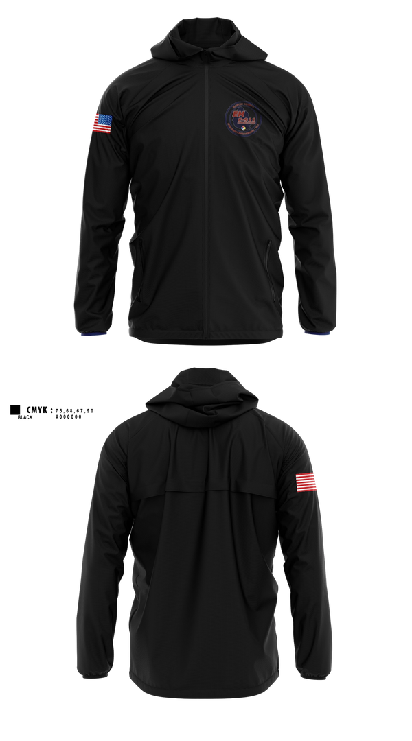 Windbreaker, Martin county EM/911, Fire Department, Teamtime, Team time, sublimation, custom sports apparel, team uniforms, spirit wear, spiritwear, sports uniforms, custom shirts, team store, custom team store, fundraiser sports, apparel fundraiser