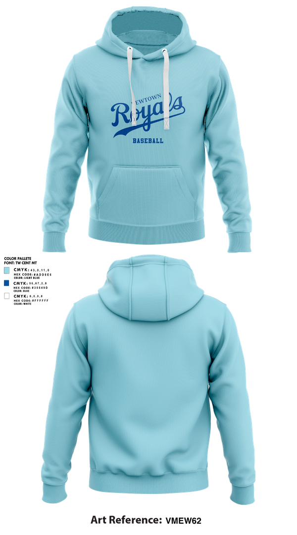 Hoodie, Newtown Royals, Baseball, Teamtime, Team time, sublimation, custom sports apparel, team uniforms, spirit wear, spiritwear, sports uniforms, custom shirts, team store, custom team store, fundraiser sports, apparel fundraiser