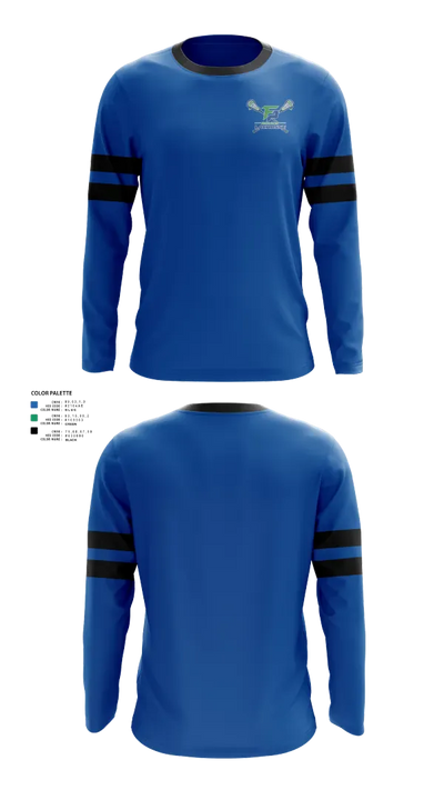 Forest Park Bruins 49535156 Long Sleeve Performance Shirt 21