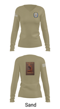 Uss Carter Hall 96042318 Women's Long Sleeve V-neck Shirt - 92