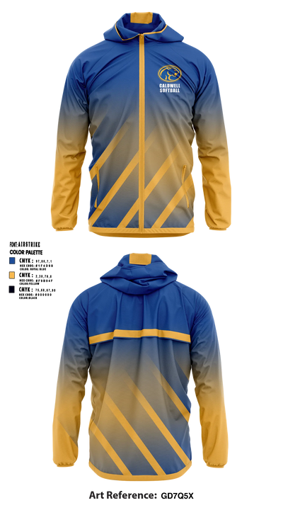 Caldwell High School Windbreaker - 5