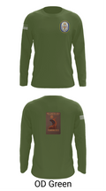 Uss Carter Hall 96042318 Long Sleeve Performance Shirt 44