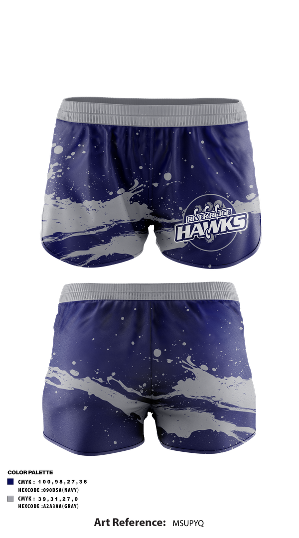 Track Shorts, Hawks, , Teamtime, Team time, sublimation, custom sports apparel, team uniforms, spirit wear, spiritwear, sports uniforms, custom shirts, team store, custom team store, fundraiser sports, apparel fundraiser