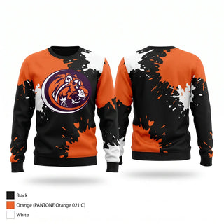 Crew Neck Sweatshirt, Armada Tigers, Golf, Teamtime, Team time, sublimation, custom sports apparel, team uniforms, spirit wear, spiritwear, sports uniforms, custom shirts, team store, custom team store, fundraiser sports, apparel fundraiser