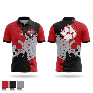 Short Sleeve Performance Polo, Oakhills high school, Men's Basketball, Teamtime, Team time, sublimation, custom sports apparel, team uniforms, spirit wear, spiritwear, sports uniforms, custom shirts, team store, custom team store, fundraiser sports, apparel fundraiser
