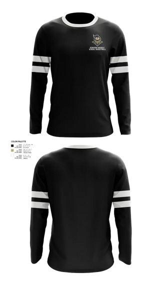 Long Sleeve Performance Shirt, Kenwood Middle School Basketball, Men's Basketball, Teamtime, Team time, sublimation, custom sports apparel, team uniforms, spirit wear, spiritwear, sports uniforms, custom shirts, team store, custom team store, fundraiser sports, apparel fundraiser