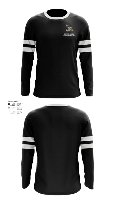 Kenwood Middle School Basketball 2697530 Long Sleeve Performance Shirt 25