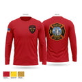 Barton Vol. Fire Dept. Long Sleeve Performance Shirt - 1