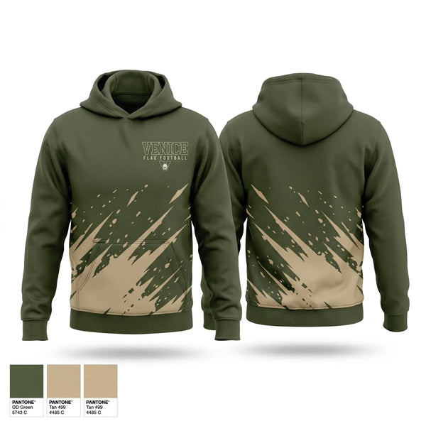 Hoodie, Venice Indians, , Teamtime, Team time, sublimation, custom sports apparel, team uniforms, spirit wear, spiritwear, sports uniforms, custom shirts, team store, custom team store, fundraiser sports, apparel fundraiser