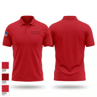 Short Sleeve Performance Polo, Eveleth Fire Department, Fire Department, Teamtime, Team time, sublimation, custom sports apparel, team uniforms, spirit wear, spiritwear, sports uniforms, custom shirts, team store, custom team store, fundraiser sports, apparel fundraiser