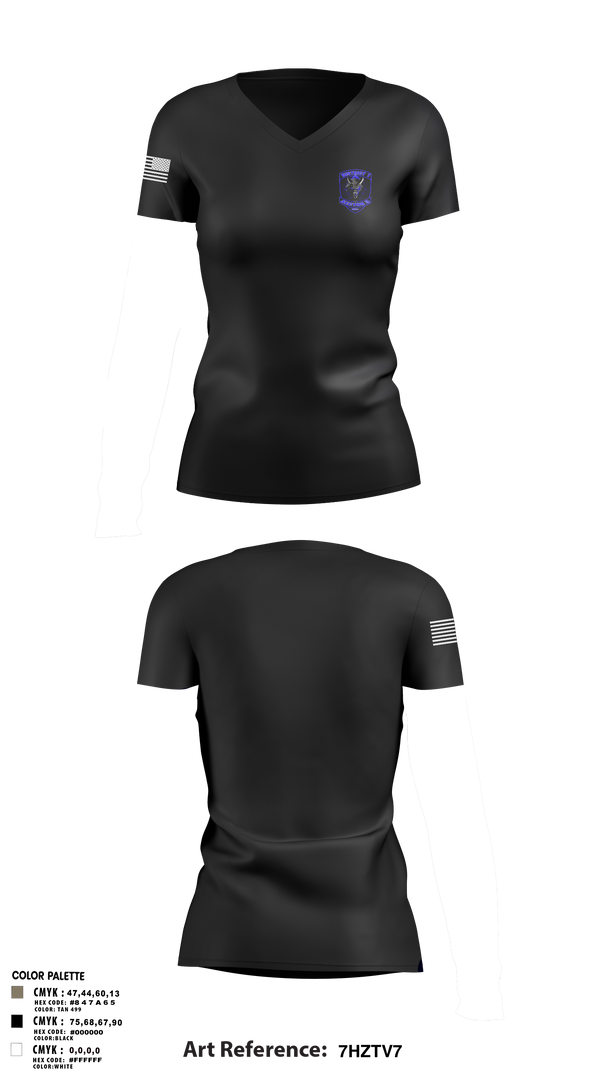 Women's Short Sleeve Vneck Shirt, DISTRICT 1 SECTOR 3, , Teamtime, Team time, sublimation, custom sports apparel, team uniforms, spirit wear, spiritwear, sports uniforms, custom shirts, team store, custom team store, fundraiser sports, apparel fundraiser